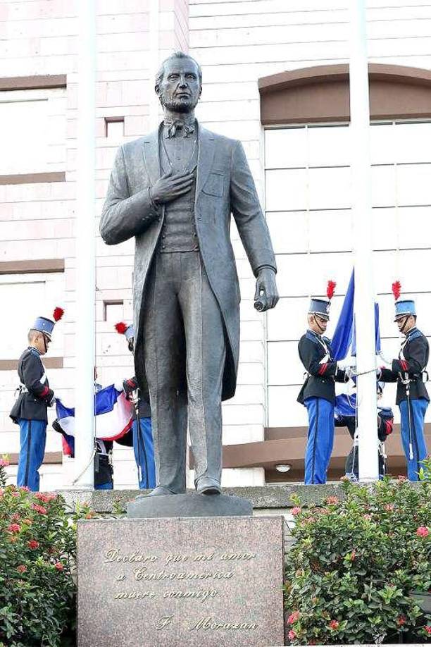 Francisco Morazán es descendiente de la actual Córcega, Francia (Córcega está unida a Italia hasta 1768) por parte de su abuelo Juan Bautista Morazzini. Su padre Eusebio Morazán y Alemán era criollo de Las Antillas (Islas del Caribe).