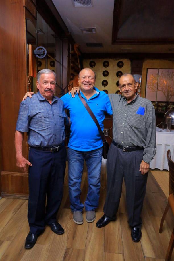 Ricardo Fúnez, Fernán Rodríguez y Antonio González