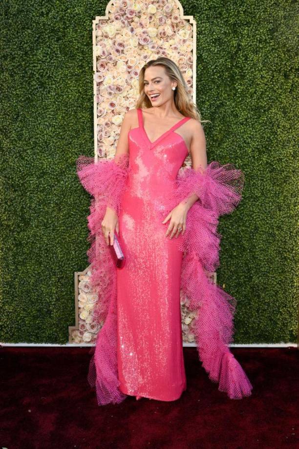 Margot Robbie fiel a su estilo Barbie