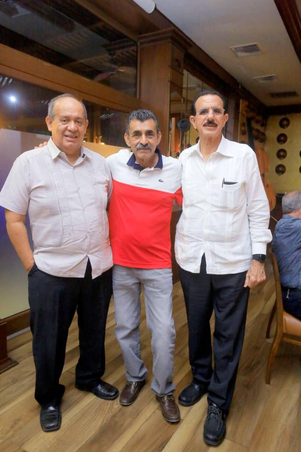 Rafael Murillo, Renán Ruiz y Roberto Babún