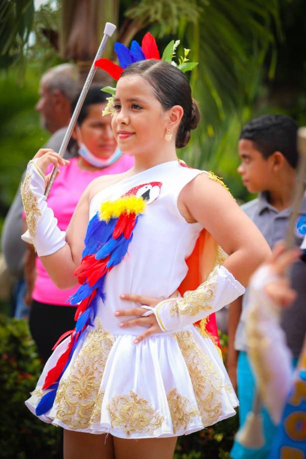 Las pequeñitas también lucieron hermosas. Foto cortesía (Christopher Cantarero). 