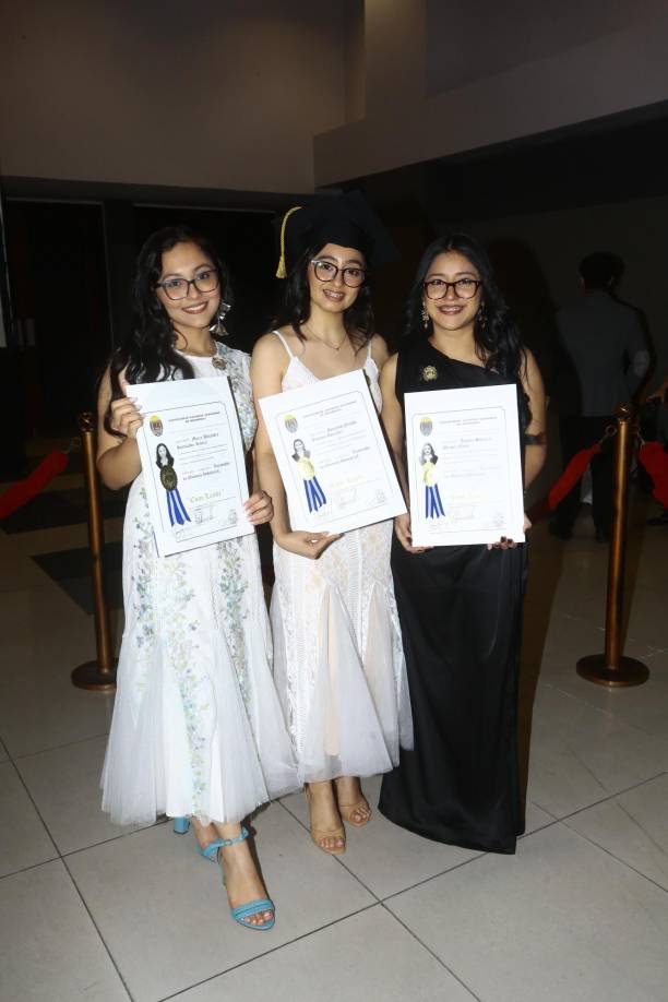 Mirza Hernández, Josselyn Jiménez y Jessica Méndez