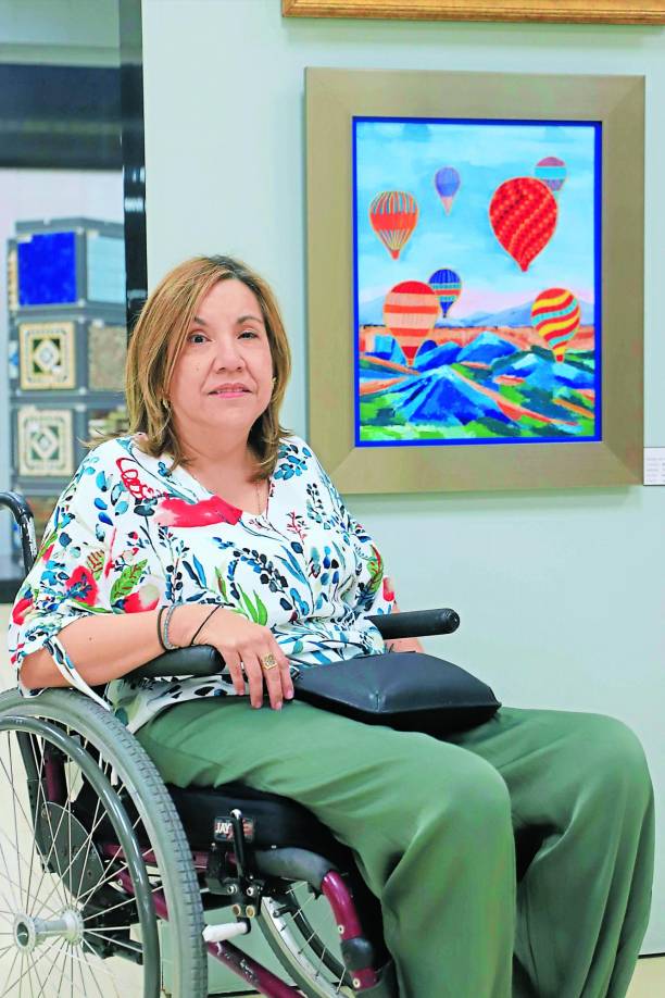 Carolina de Verdial es la autora de la obra “Alegría”. 