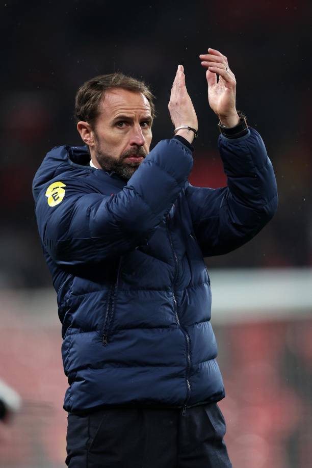 Gareth Southgate es el entrenador de la selección de Inglaterra.