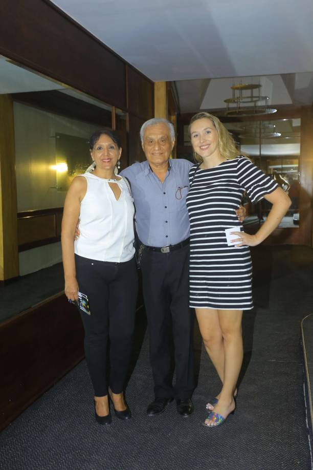 Ligia, Ángel y Grace Ochoa