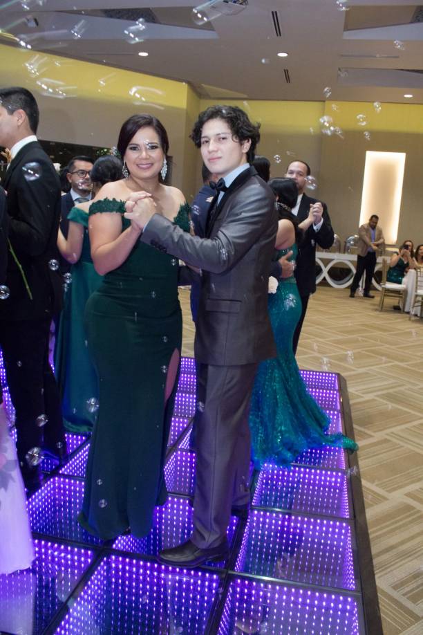 Angélica Banegas y Rafael Banegas