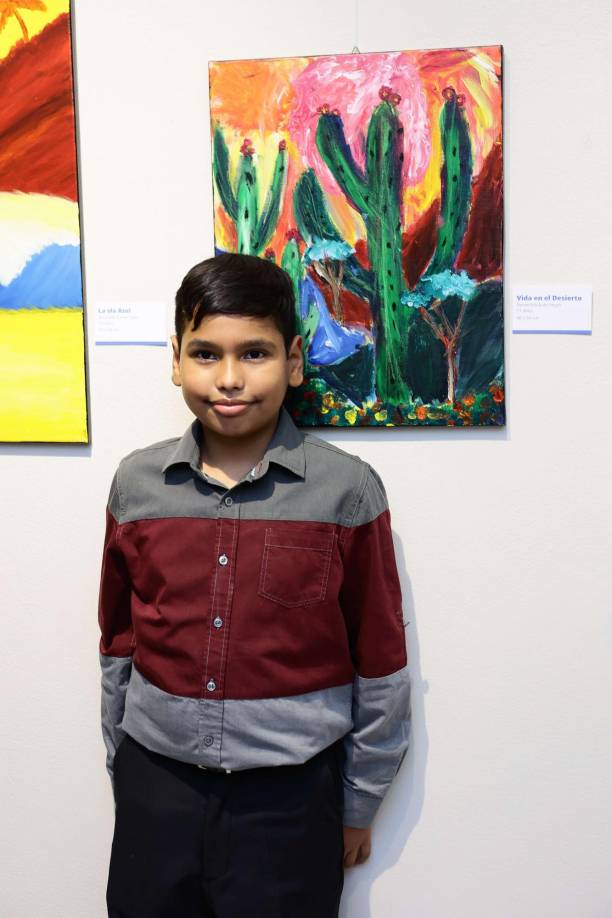 Inauguran exposición “Artistas del futuro”