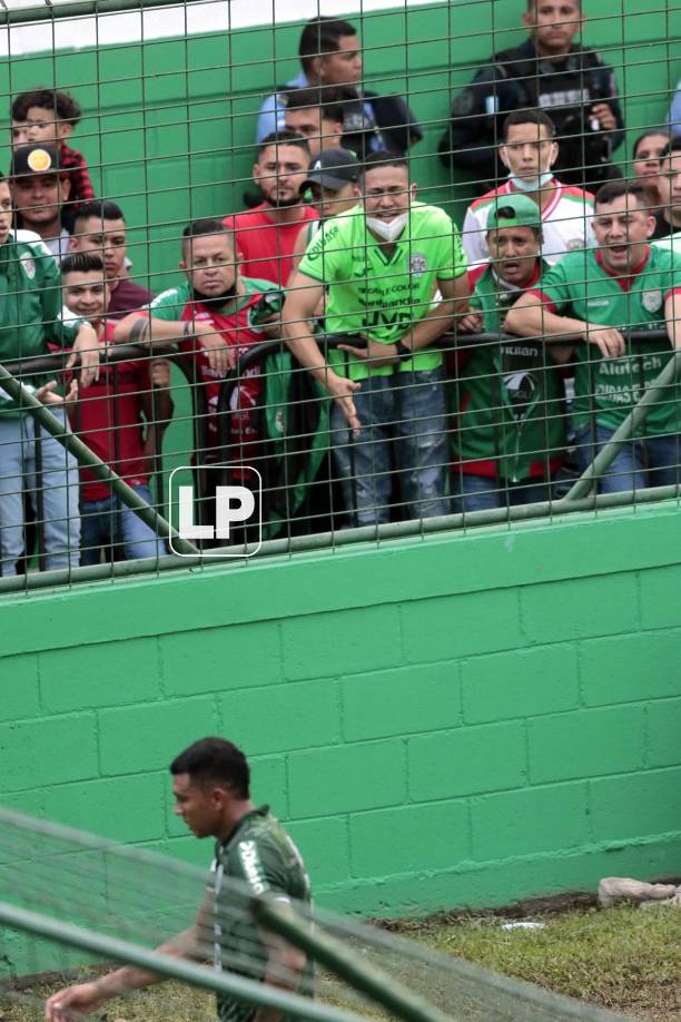 Los aficionados del Marathón están molestos por los malos resultados del equipo.