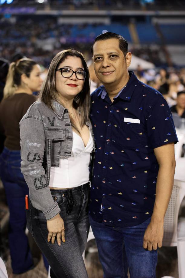 Vilma Márquez y Edwin Salgado