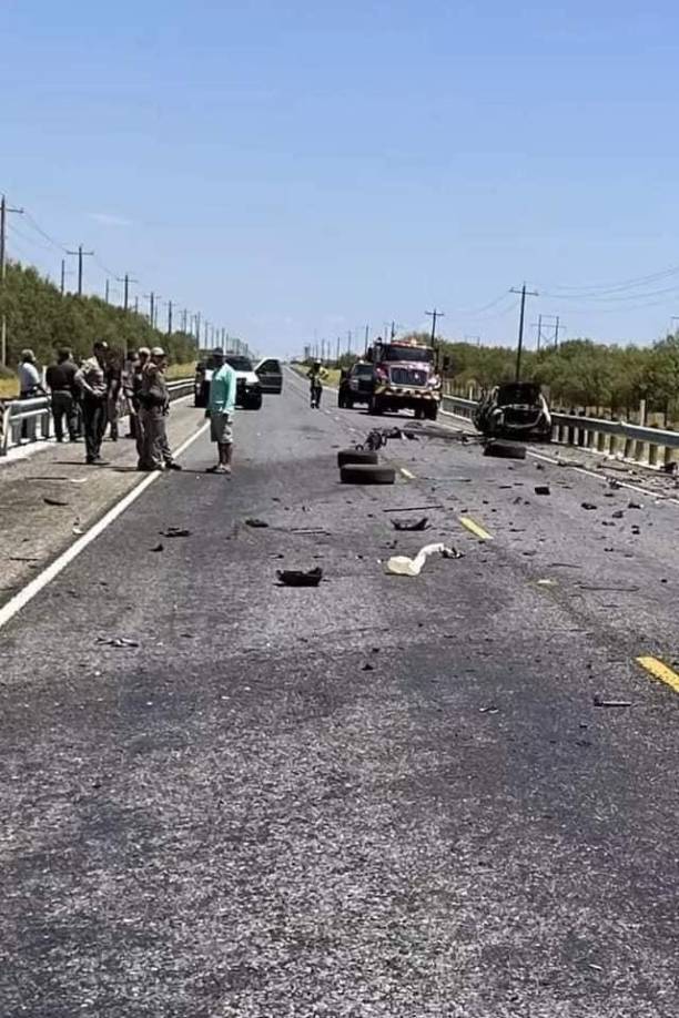 El incidente se registró en los límites de los condados de Webb y Duval, cerca de la frontera con Zapata.