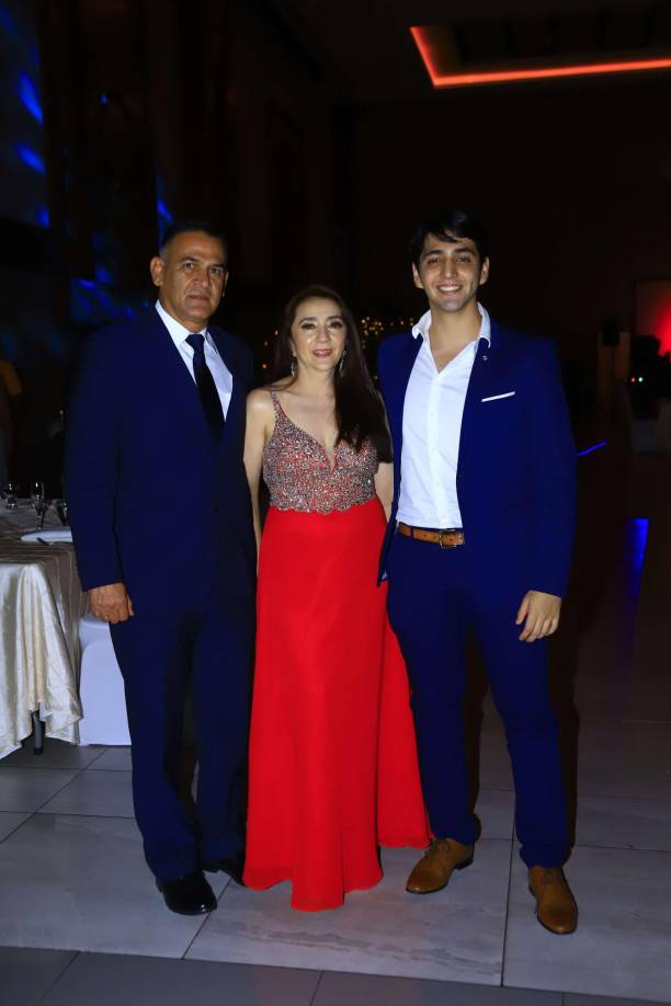 Manuel Aguilera, Lucy Tercero y Alberto Aguilera