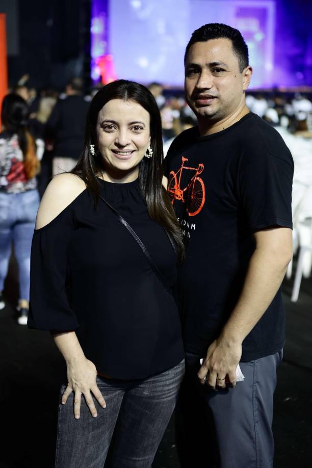 Katty Lanza y Alonso Sabillón.