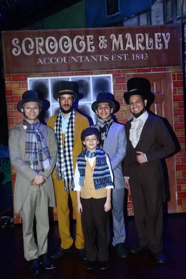 Andy Mejía, Juan Funes, Miguel Alvarado, Emil Ramos e Ian Funes