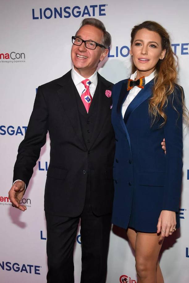 Además, los directores Paul Feig y Shawn Levy también quisieron apoyar a la intérprete públicamente.En la imagen, Paul Feig junto con Blake Lively.