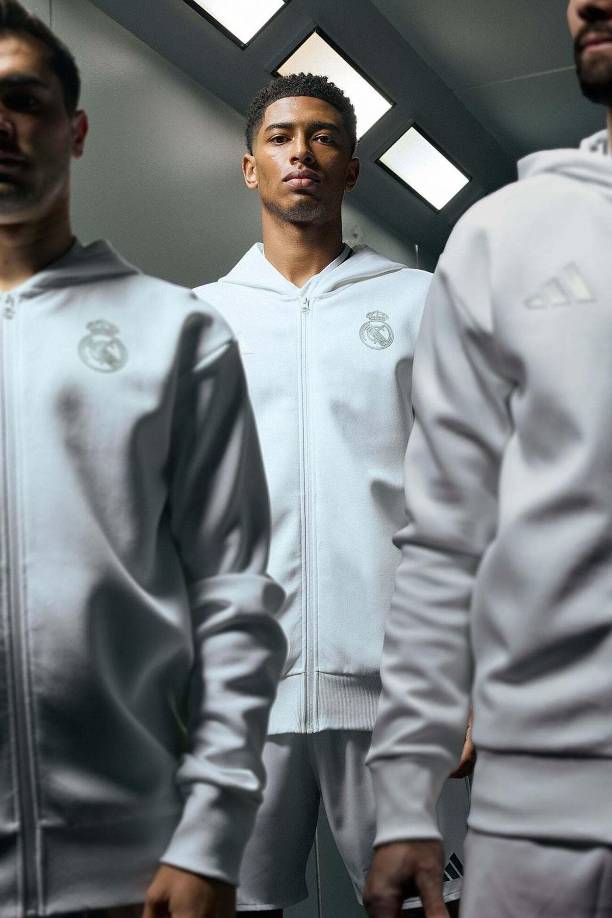 Así lucen las chumpas que irán acompañando a la nueva camiseta del Real Madrid.