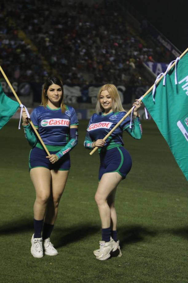 Estas hermosas chicas también deleitaron con su presencia en Choluteca.