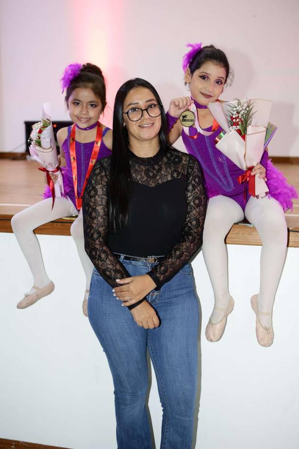 Samaria Caballero, Jenny Avelar y Macy Deras