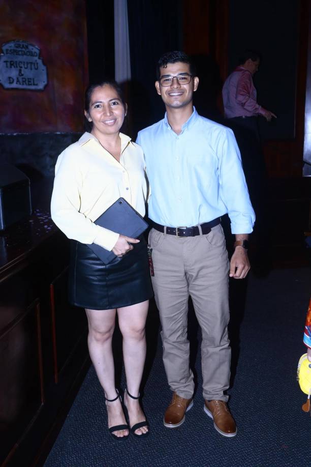 Sandra Vásquez y Erick Flores