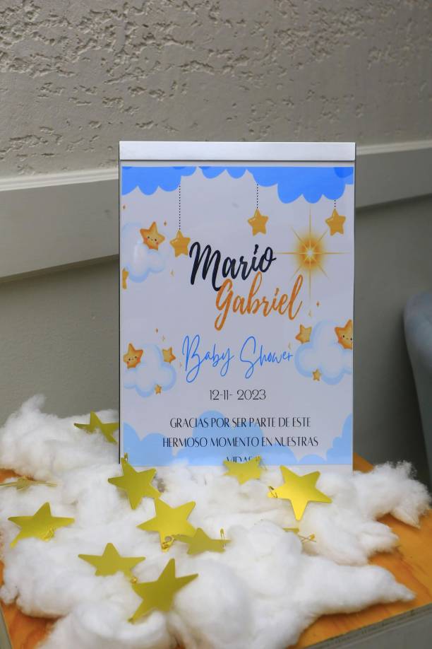 Baby shower de Gisselle Caballero ante la llegada de Mario Gabriel