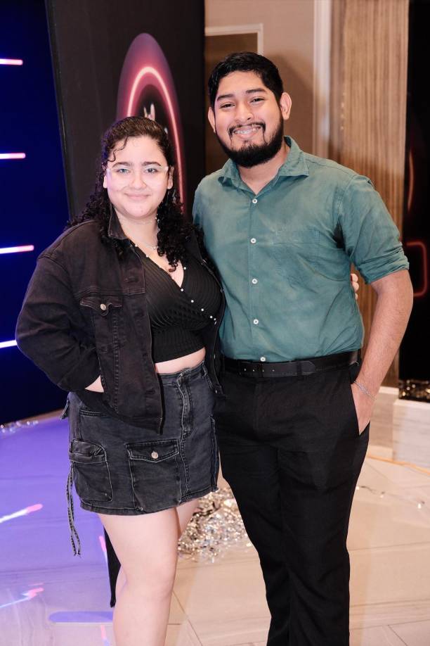 Sara Zaldaña y Miguel Canales