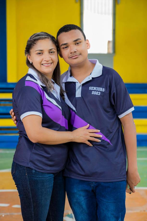 Nusly Girón y Darwin Rivas