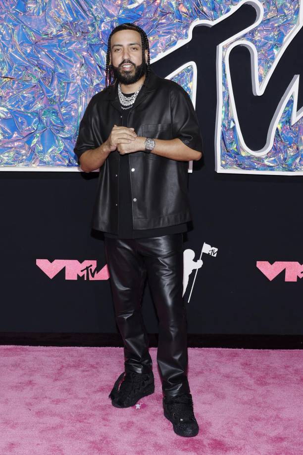 French Montana, por su parte, se decantó por uno en negro.