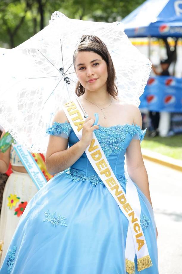 Rashell Peraza la señorita Independencia.