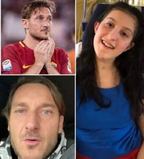 Ilenia Matilli estuvo nueve meses en coma tras un accidente automovilístico y ha despertado gracias al exjugador Francesco Totti.