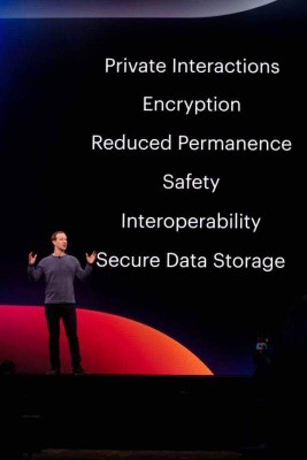 Zuckerberg explica algunos de los pilares en los que estará fundamentada la nueva política de Facebook centrada en la privacidad.