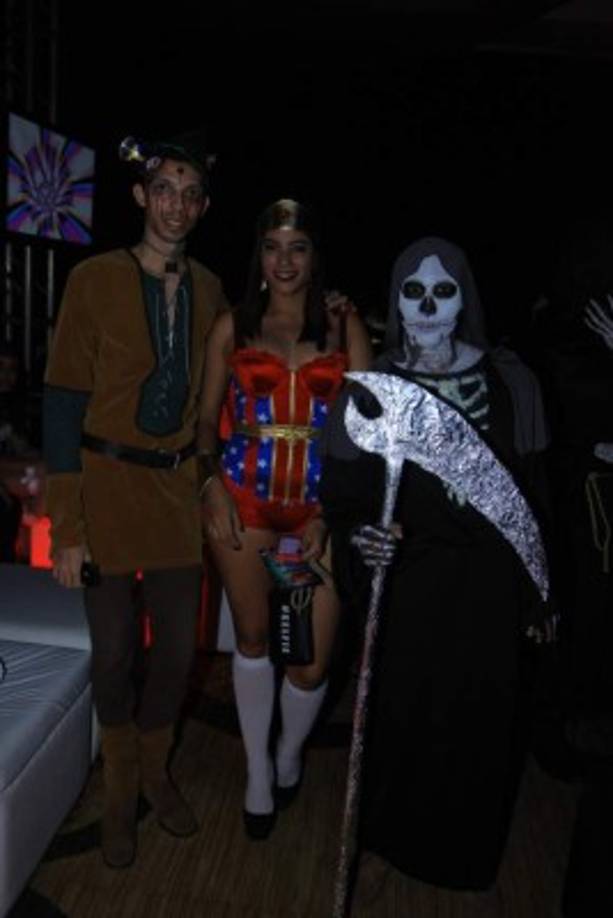 Gormmert Dekker, Gaby Elvir y Daryl García.