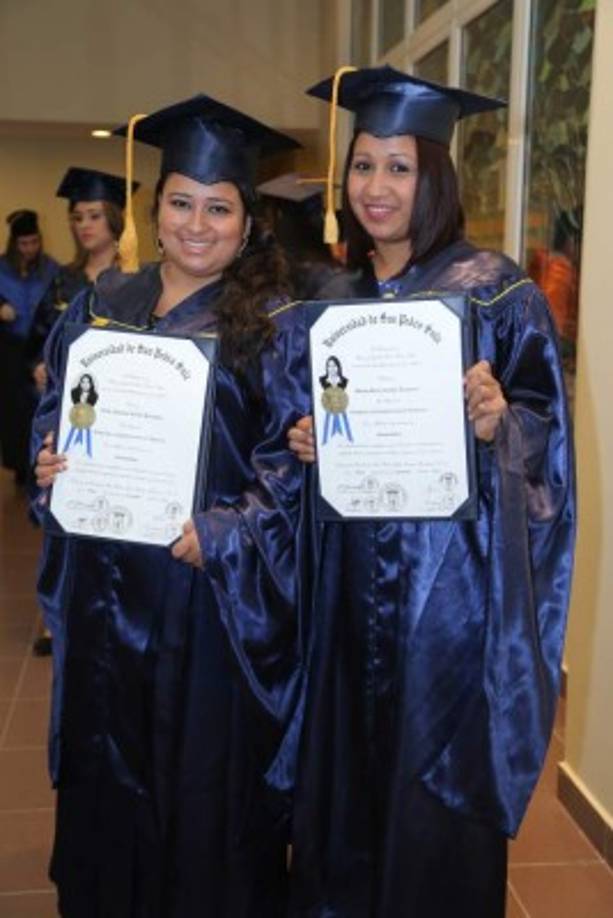 Norly Toledo y Wendy Castillo.