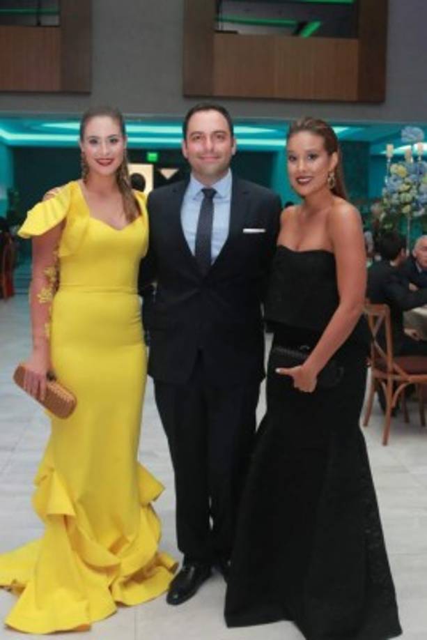 Daniela Rosenthal, Fadi Maalouf y Gloria Pineda.