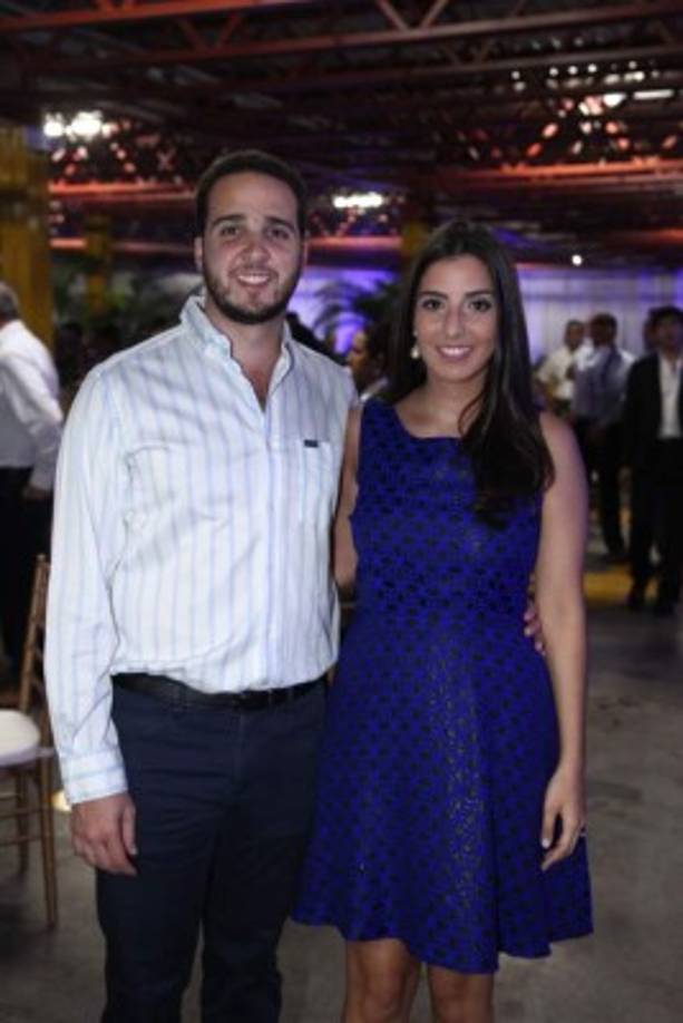 Reggie Panting y Faby Monterroso.