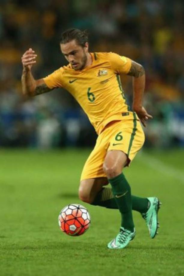 Josh Risdon: Juega como lateral en la selección de Australia y pertenece al club Western Sydney Wanderers FC de la A-League de la lisga australiana.