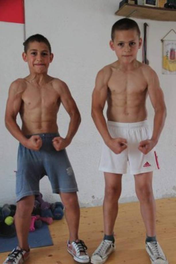 Stroe en su rutina de ejercicios.