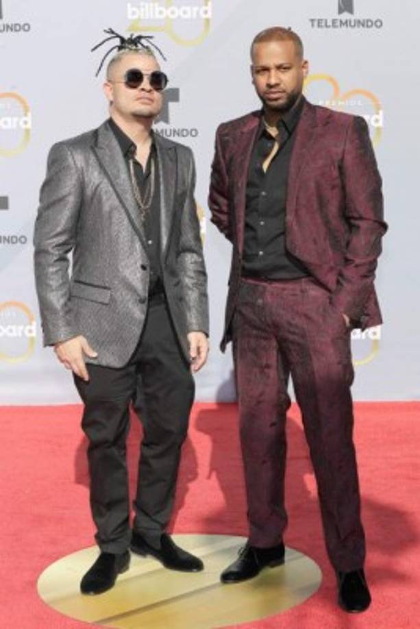 Los reguetoneros Jowell (i) y Randy.