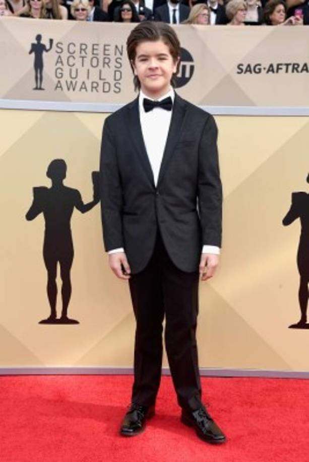El actor Gaten Matarazzo.