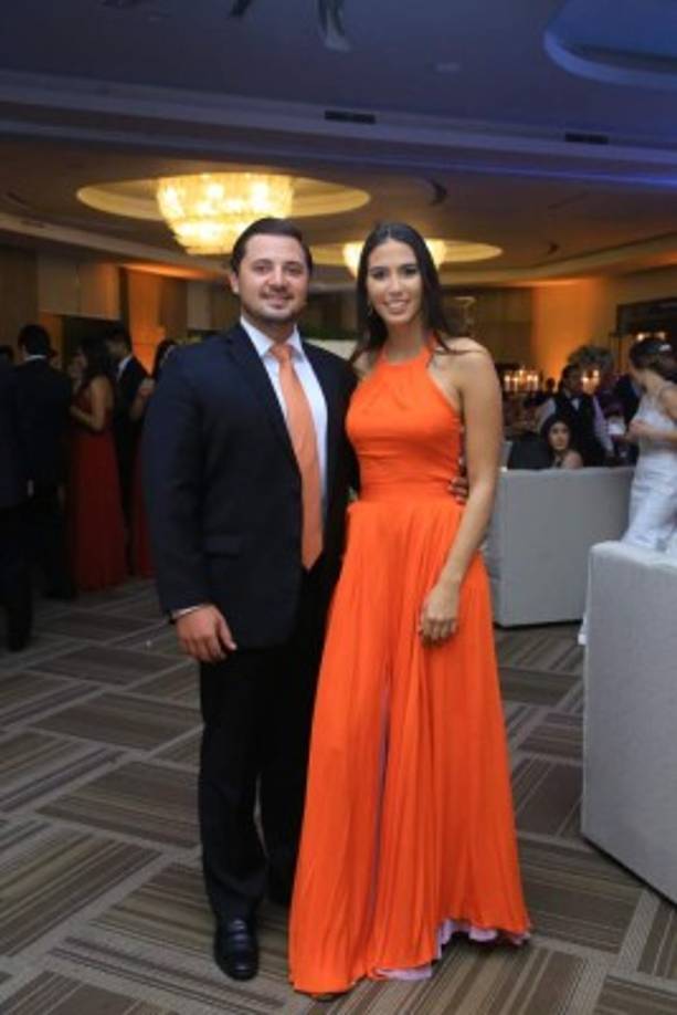 Constantino Pineda y Angie Andonie.