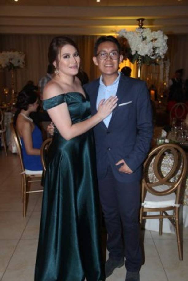 Blanca Arita y Adner Campos.