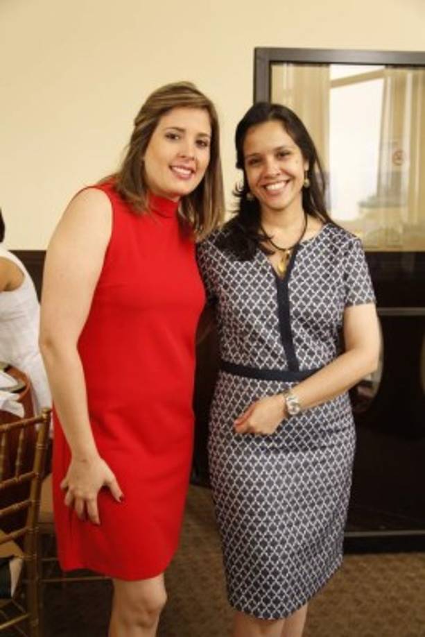 Ale Hall y Tania Abufele.