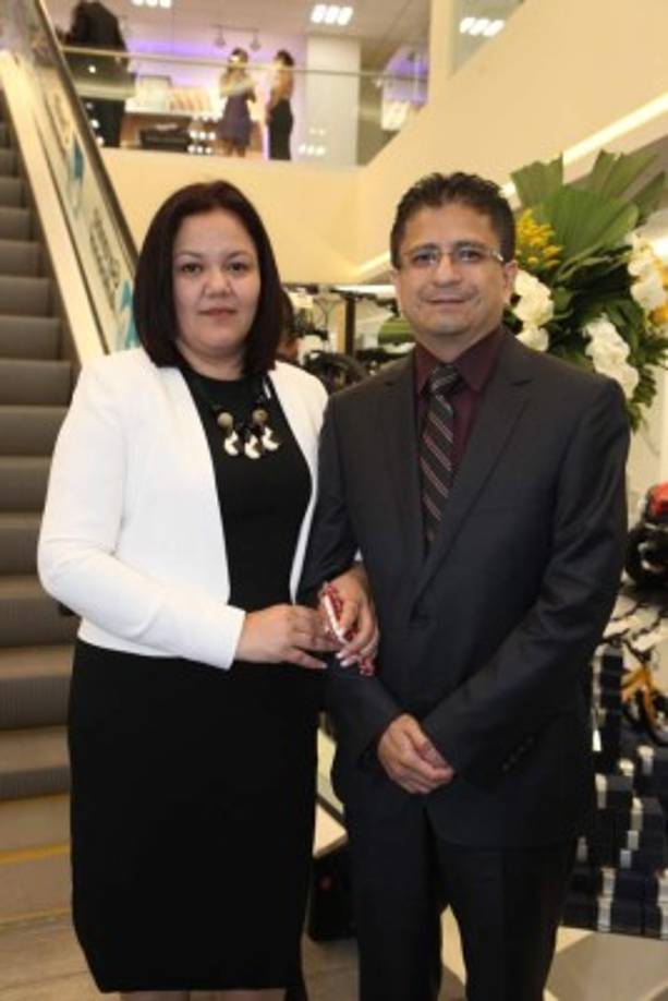 Karen Rodríguez y Christian Tovar