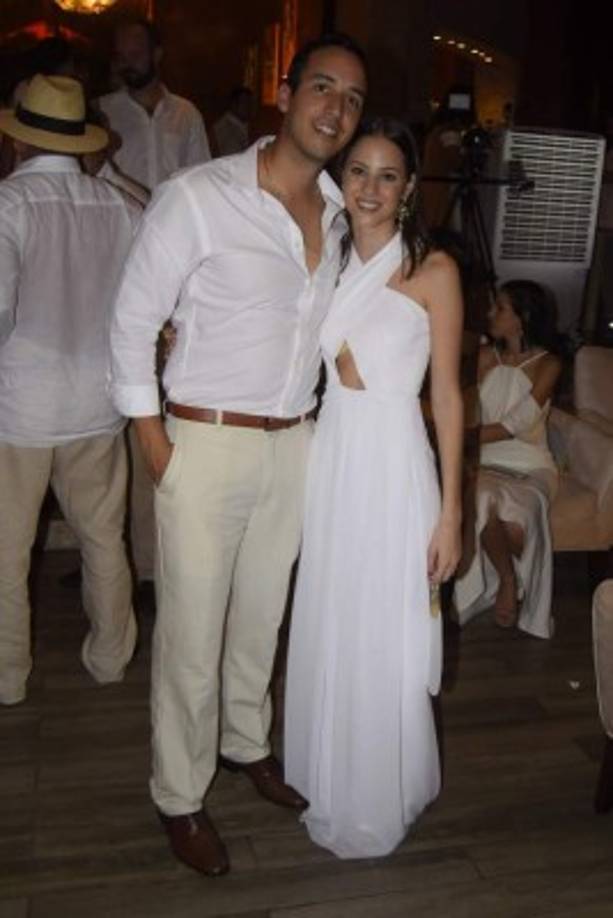 Ricky Dumas y Eugenia Bendaña.