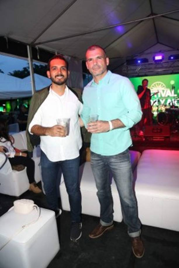 Óscar Cartagena y Robert Delgado.