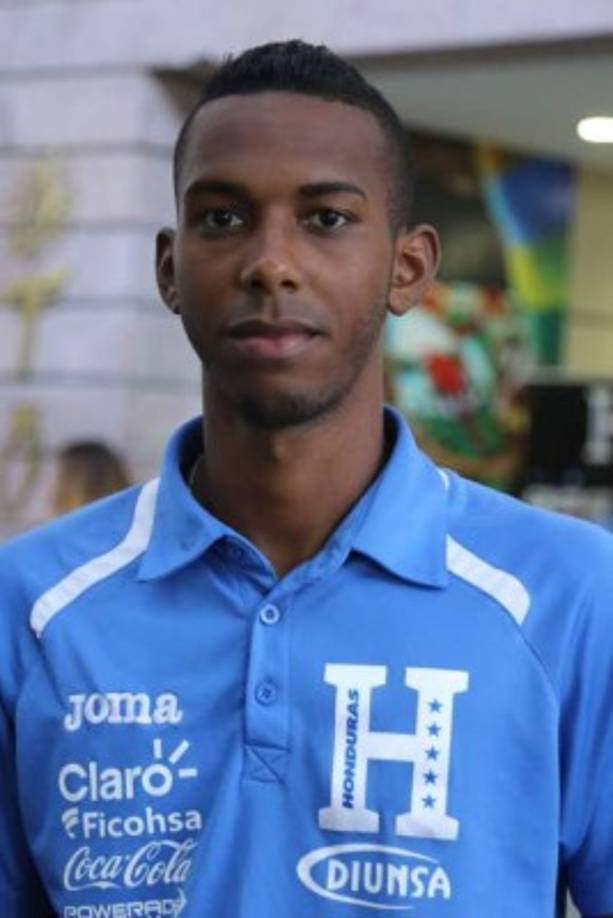 Dylan Andrade es el capitán de la Sub-20 de Honduras. Es futbolista del Platense.