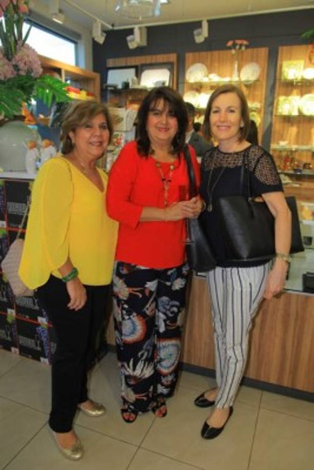 Cinthya Nasser, Liliana Kafie e Ivonne Ramírez.
