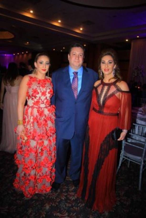 Jenny Monique, Jorge y Jenny Vitanza.