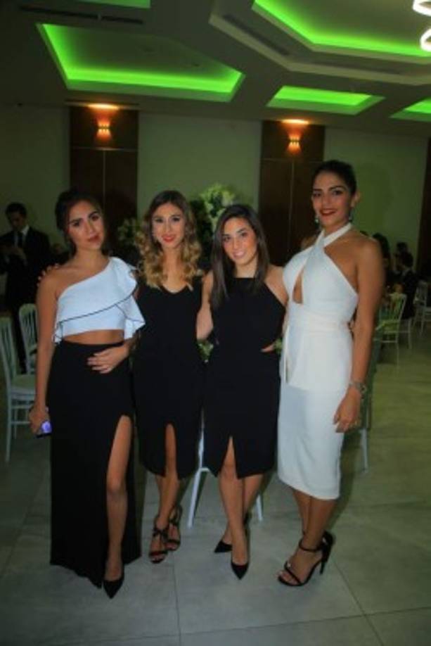 Camille Ortez, Issabella Valladares, Norma Rosenthal y Carmen Dánzilo.