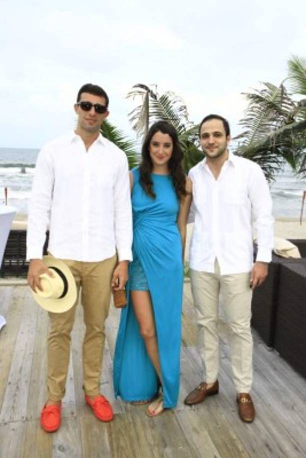 José Eduardo y Carolina Atala con Jesús Jaar