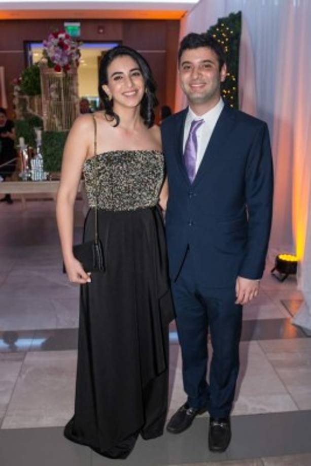 Karla Kattán y Rodrigo Larach.