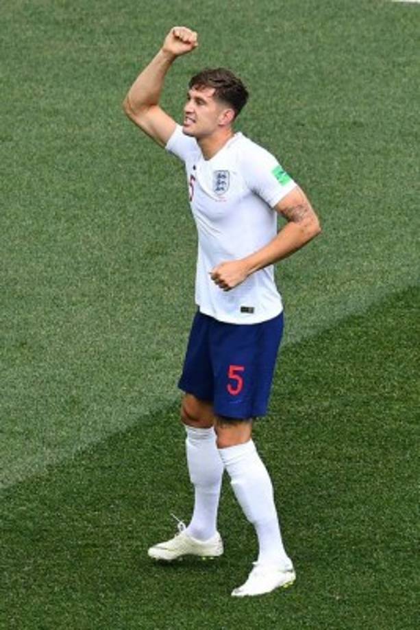 John Stones de Inglaterra tiene dos goles.